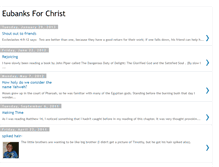 Tablet Screenshot of eubanksforchrist.blogspot.com