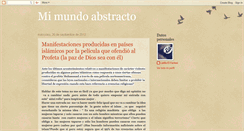 Desktop Screenshot of mimundoabstracto.blogspot.com