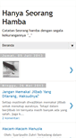Mobile Screenshot of cintasejatihamba.blogspot.com