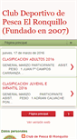 Mobile Screenshot of clubdeportivodepescaelronquillo.blogspot.com