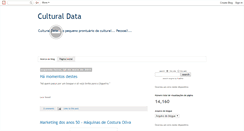 Desktop Screenshot of culturaldata.blogspot.com