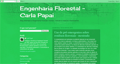 Desktop Screenshot of engenharia-florestal.blogspot.com