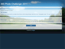 Tablet Screenshot of 365-photo-challenge.blogspot.com