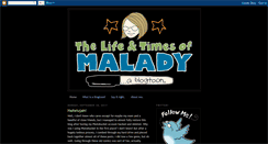 Desktop Screenshot of missmalady.blogspot.com