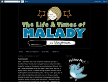 Tablet Screenshot of missmalady.blogspot.com