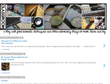 Tablet Screenshot of coffee-girl-crafts-classroom.blogspot.com