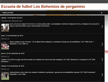 Tablet Screenshot of losbohemiosrc.blogspot.com