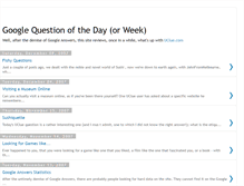 Tablet Screenshot of googlequestions.blogspot.com