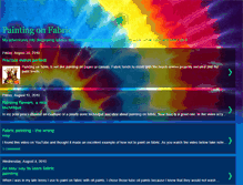 Tablet Screenshot of fabricpainter.blogspot.com