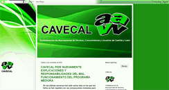Desktop Screenshot of cavecal.blogspot.com
