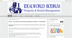 Desktop Screenshot of idealworldbodrum.blogspot.com