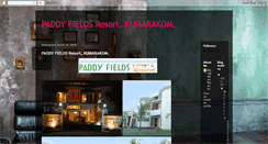Desktop Screenshot of paddyfieldsresort.blogspot.com