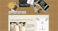 Desktop Screenshot of cliquediario.blogspot.com