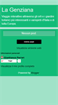 Mobile Screenshot of lagenziana.blogspot.com