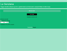 Tablet Screenshot of lagenziana.blogspot.com