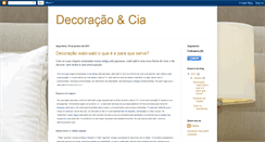 Desktop Screenshot of decoracoes1.blogspot.com