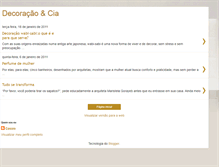 Tablet Screenshot of decoracoes1.blogspot.com