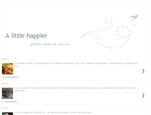 Tablet Screenshot of alittlehappier.blogspot.com