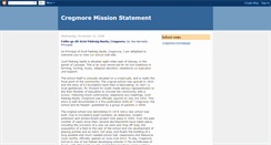 Desktop Screenshot of cregmoremissionstatement.blogspot.com