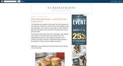 Desktop Screenshot of newjerseyrestaurants.blogspot.com