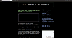 Desktop Screenshot of 941theater.blogspot.com
