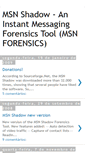 Mobile Screenshot of msnshadow.blogspot.com