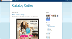 Desktop Screenshot of catalogcuties.blogspot.com