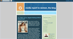 Desktop Screenshot of mediareporttowomentheblog.blogspot.com