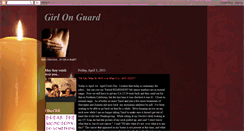 Desktop Screenshot of girlonguard.blogspot.com