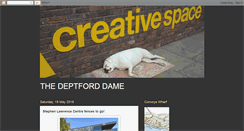 Desktop Screenshot of deptforddame.blogspot.com
