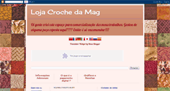 Desktop Screenshot of lojacrochedamag.blogspot.com