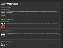 Tablet Screenshot of careymotorsport.blogspot.com