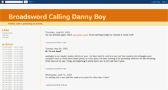 Desktop Screenshot of broadsword.blogspot.com