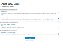 Tablet Screenshot of englishblogcorner.blogspot.com