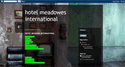 Desktop Screenshot of hotelmeadows.blogspot.com