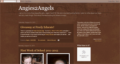 Desktop Screenshot of angies2angels.blogspot.com