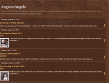 Tablet Screenshot of angies2angels.blogspot.com