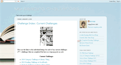 Desktop Screenshot of joysreadingchallenges.blogspot.com