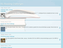 Tablet Screenshot of joysreadingchallenges.blogspot.com