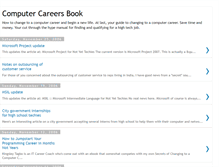 Tablet Screenshot of computer-careers-book.blogspot.com