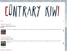 Tablet Screenshot of contrarykiwi.blogspot.com