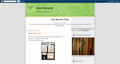 Desktop Screenshot of dawnbonnevie.blogspot.com