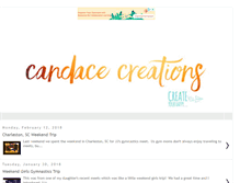 Tablet Screenshot of candacecreations.blogspot.com