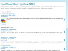 Tablet Screenshot of nextgenerationlogistics.blogspot.com