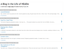 Tablet Screenshot of headie.blogspot.com