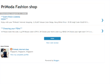 Tablet Screenshot of primodashop.blogspot.com