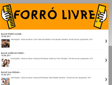 Tablet Screenshot of forrolivre.blogspot.com