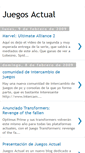 Mobile Screenshot of juegosactual.blogspot.com