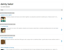 Tablet Screenshot of daintybaker.blogspot.com