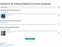 Tablet Screenshot of ministeriodealabanzapalabraenaccion.blogspot.com